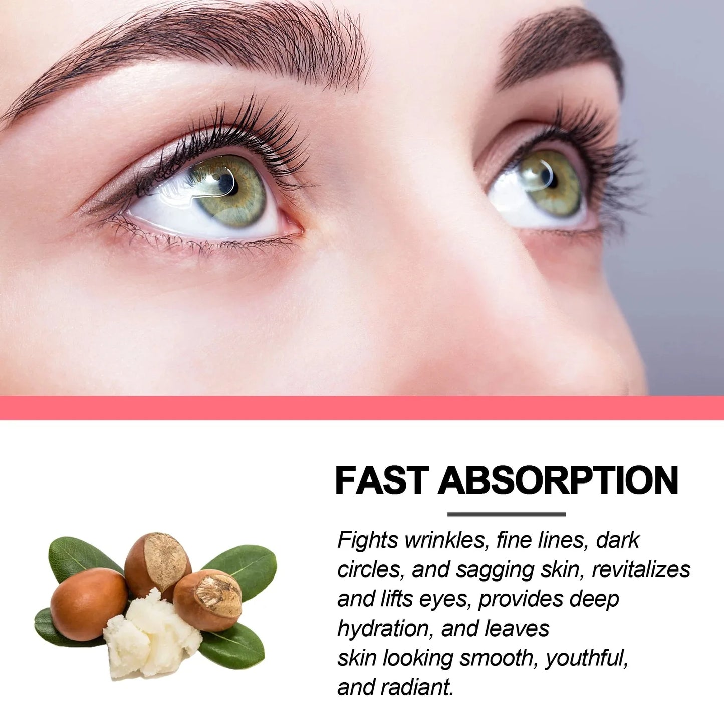 Retinol Eye Cream Lifting Firming Anti-Wrinkle Remove Eye Bags Dark Circles Anti Aging Whitening Moisturizing Brighten Skin Care