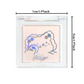 Hisyi Matte Monochrome Eyeshadow Palette Natural Light Highlighter Powder For Delicate Eye Contouring Brightens