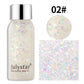 Glitter Eye Shadow Liquid Face Body Sequins Gel Long-Lasting Liquid Face Shimmer Multicolor For Party Music Festival Makeup 30ML