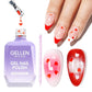 GELLEN Nail Gel Top Coat 18ML Large Bottle Ultra Gloss Superior Shiny Nails Polish Finish Long Lasting Glossy Manicure Art DIY