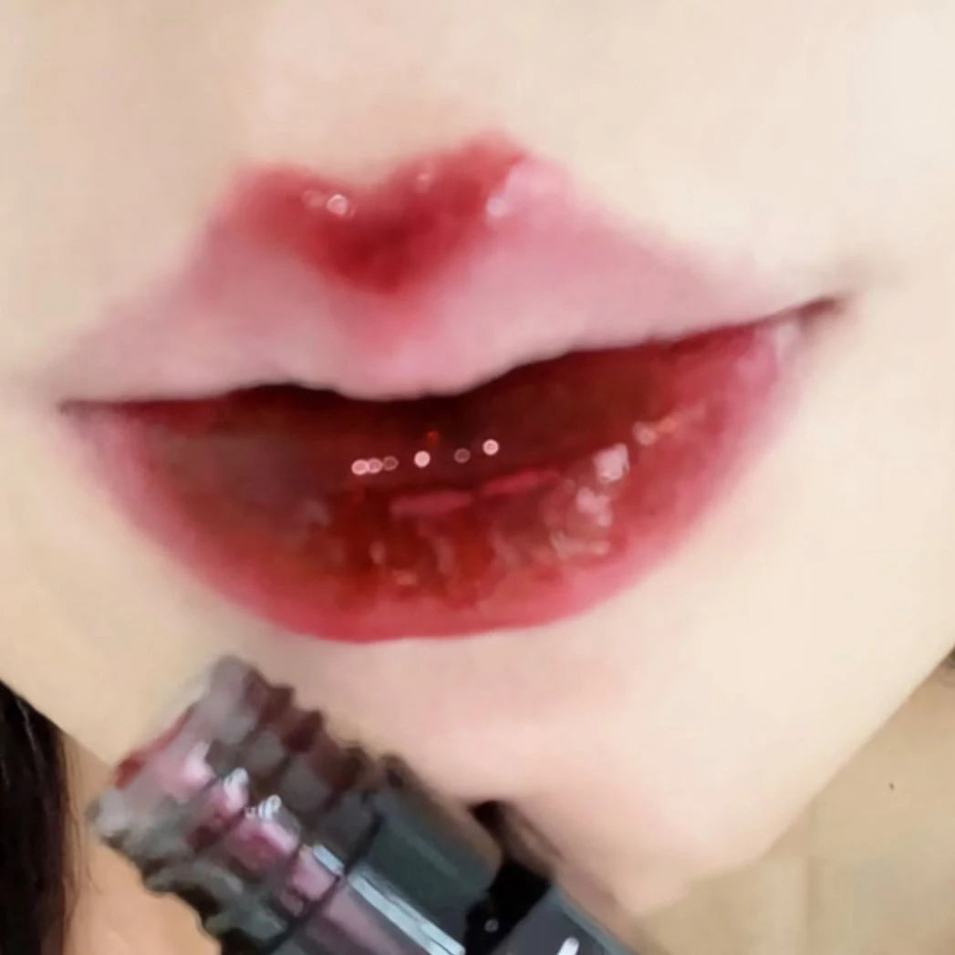 Punk Blue Green Matte Lipgloss Gothic Black Lipstick Waterproof Dark Red Liquid Lipstick Halloween Makeup Non-stick Cup Lip Tint