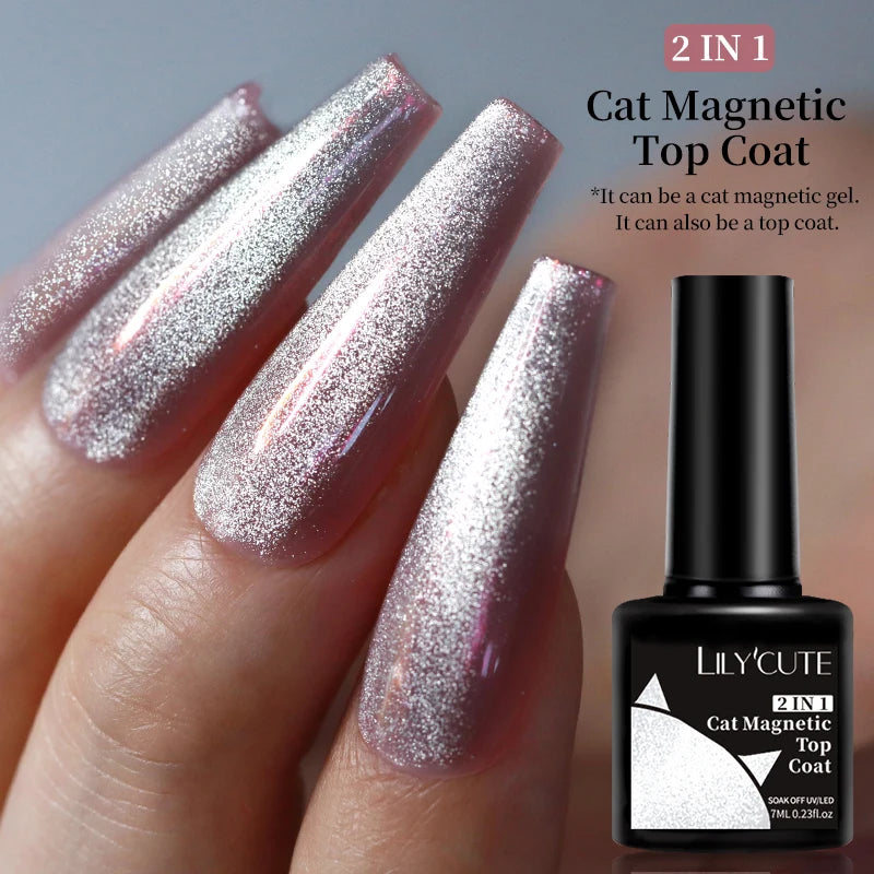 LILYCUTE Thermal Nail Gel Polish 3 Layers Temperature Shiny Color Changing Series Semi Permanent  Soak Off UV Nail Gels Polish