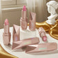 SAM SUGAR  6-color dazzling gold moisturizing long-lasting lipstick Diamond pearl fine sparkle color lipstick