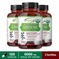 Korean Red Panax Ginseng + Ginkgo Biloba Capsules Increases Energy, Mood, Stamina & Performance, Supports Mental Health