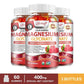 Magnesium Glycinate Gummies - Reduces Stress and Anxiety, Improve Sleep Quality, Support Memory, Concentration & Muscle Spasms