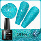 MEET ACROSS 7ml 140 Colors Glitter Gel Nail Polish Fluorescent Laser Semi Permanent Soak Off Nail Art UV Gel Varnish Manicure