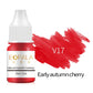 Borala 26 Colors Permanent Makeup Pigment Lip Tattoo Inks Vegan Eyebrows Microblading Pigments 3ml Body Art Ink for PMU Artists