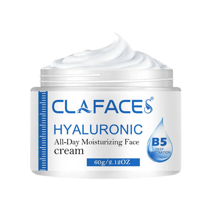 Hyaluronic Acid Collagen Face Cream Smooth Wrinkles Facial Care Moisturizing Nourish Younger Brightening Skin Tone Night Creams
