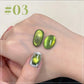 MIANEL 12ml Green Cat Magnetic Gel Nail Polish Spider Lily Varnish Soak Of UV Light Nails Nail Salon Winter Nails 1-21pcs
