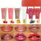 Watery Crystal Clear jelly Lip Oil Lip Balm Moisturizing And smoothingLip Lines Jelly Pout Lip Gloss Glass Lip Fruit Scent