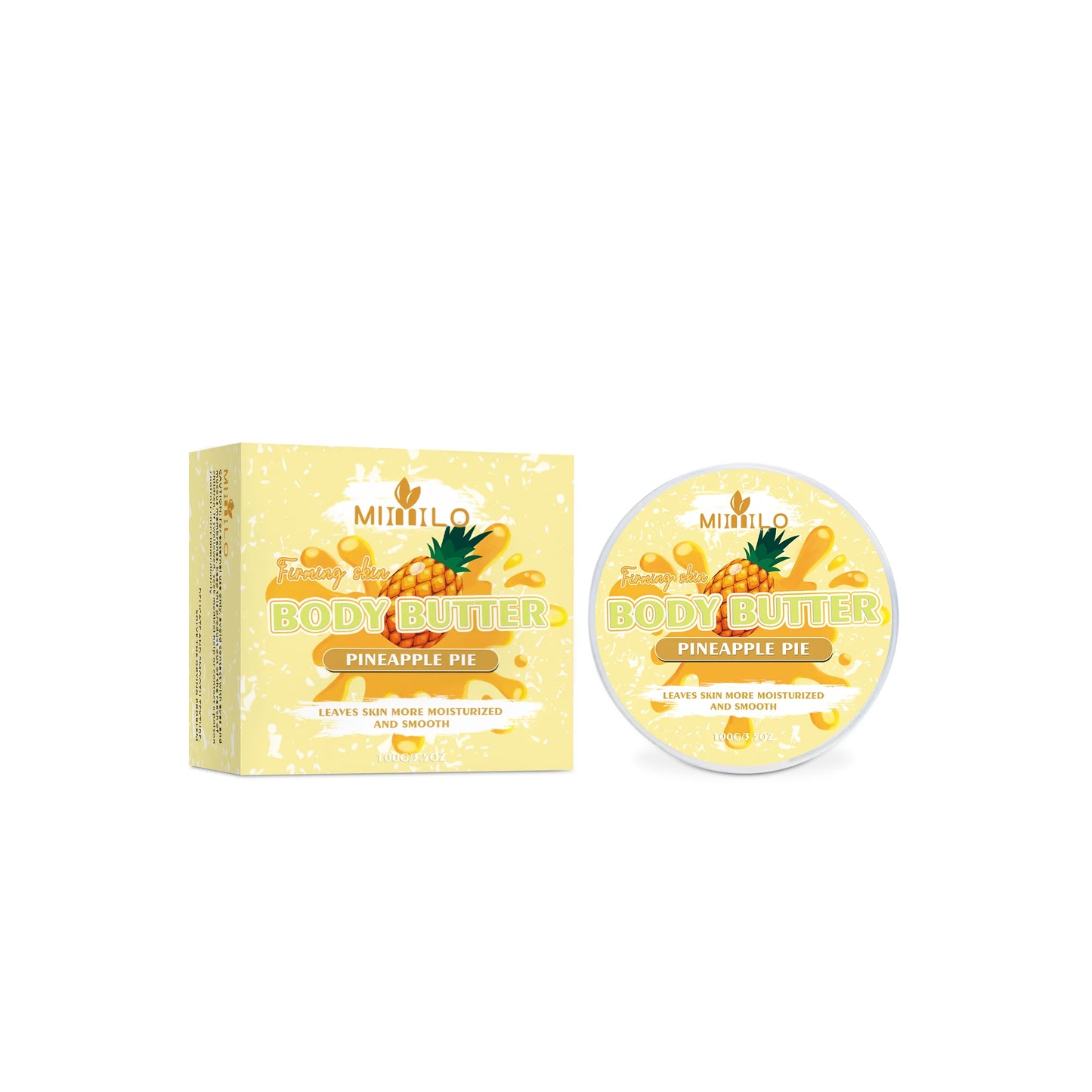 100g Moisturizing Body Glaze Cream 6 Sweet Flavors Body Butter Hydration Soft Smooth Skin Non Sticky Non Tightening