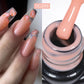 Mtssii 7ml Glitter Rubber Base Gel Polish Gold Sequins Pink White Base Gel Top Coat Soak Off UV LED Nail Art Varnish Manicure
