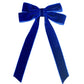 2025 Korea Elegant Long Ribbon Velvet Bow Hairpins Women Girls Hair Clips Pin Barrettes Accessories Hairclip Headdress Headwear
