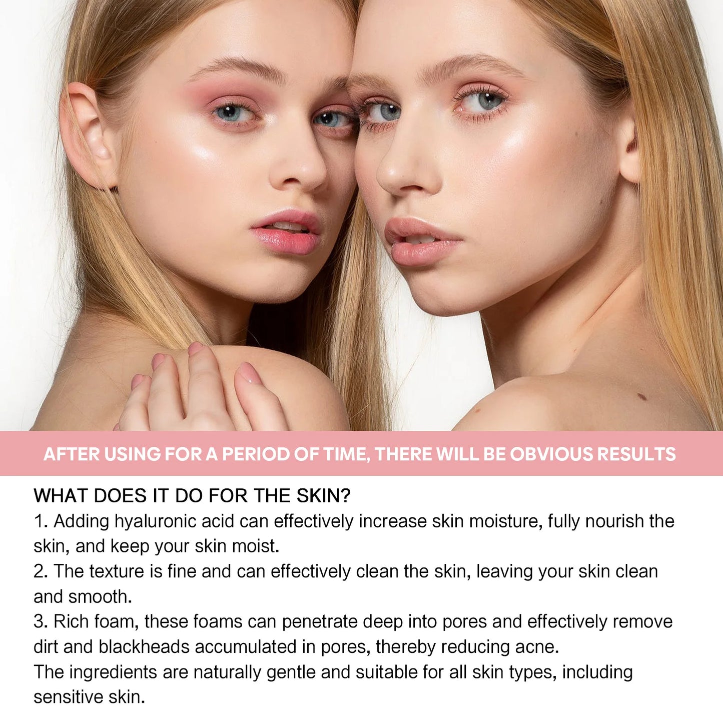 Facial Moisturizing Set Hydrate Brighten Firm Skin Exfoliating Acne Removal Shrink Pore Fix Sensitive Dullness Collagen Face Kit