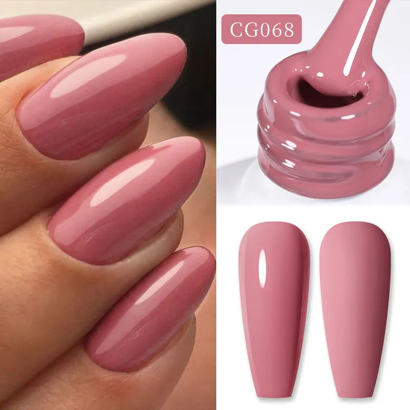 BORN PRETTY Black White Colors Gel Nail Polish 10ml Soak Off UV LED Gel Nail Art DIY Design Semi Permanent Varnishes Manciure