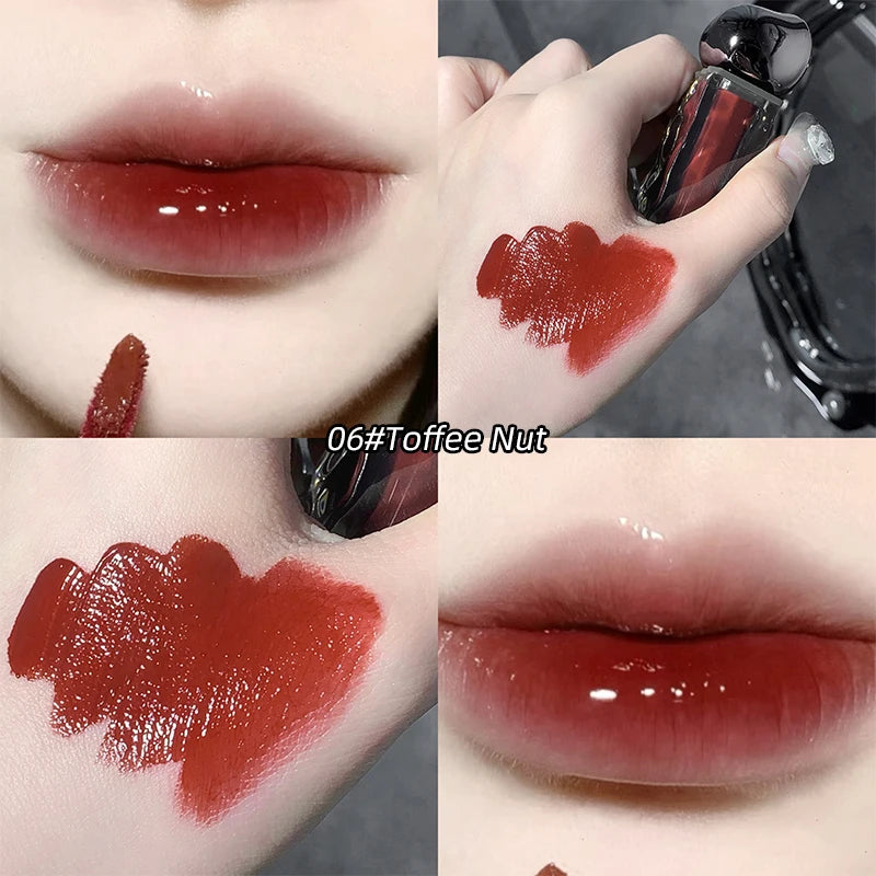 Gege bear Glacier Moisturizing Lip Gloss is moisturizing, lightweight, easy to color, mirror finish lip gloss