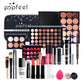POPFEEL All-in-One Makeup Kit Gift Set with Eyeshadow Palette Foundation Lip Gloss Blush Brushes Eyeliner and More Beauty Gifts