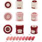 Flower Knows Strawberry Cupid Collection Makeup Kit Full Professional Face Palette Blush Eyeshadow Lip Cream Solid Perfume Sets
