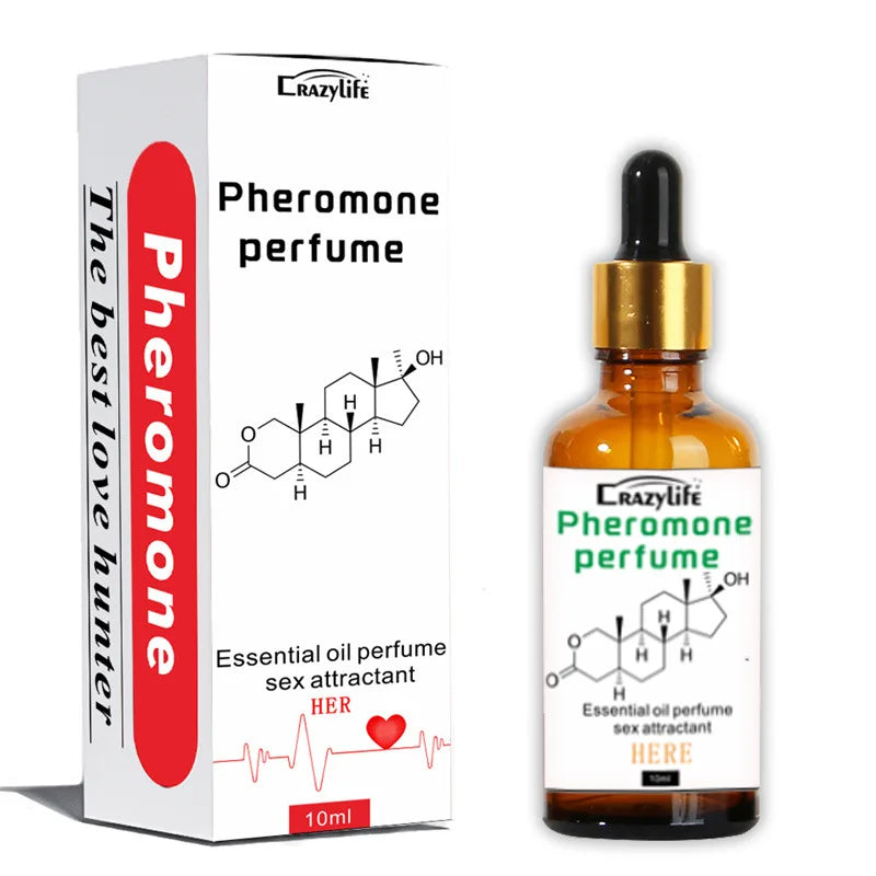Young Couple Pheromone Essential Oil Love Spell Fragrance Irresistible Attraction Enhance Romance Emotional Connection Perfume