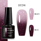 MEET ACROSS 7ml Eggshell Thermal Gel Nail Polish Temperature Changing Gradient Nail Art Varnish Winter Soak Off Gel For Nails