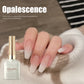 Pudding Milky White Gel Nail Polish, Pure Color UV Gel Polish, For Professionals Starter Nail Art DIY 15ml