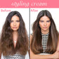 3 In 1 Leave-In Conditioner Curl Elasticity Styling Cream Tames Frizz Shine Smooth Hairs Enhance Define Cream for All Hair Types