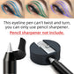 1pc Colourful Eyeliner Pen,High Pigmented Pearly Glitter&Shimmer Metallic Eyeliner Stick, Long Lasting Waterproof White Black