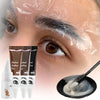 15-Minute Fast Henna Eyebrow & Eyelash Dye Tint Gel – Professional Easy-Use Brown & Black Cream Kit for Long-Lasting Color
