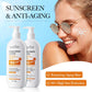 Super 220ml Vitamin E Body And Face Sunscreen Lotion SPF 90 PA++++Whole Body Use Protect + Hydrate Moisturizing