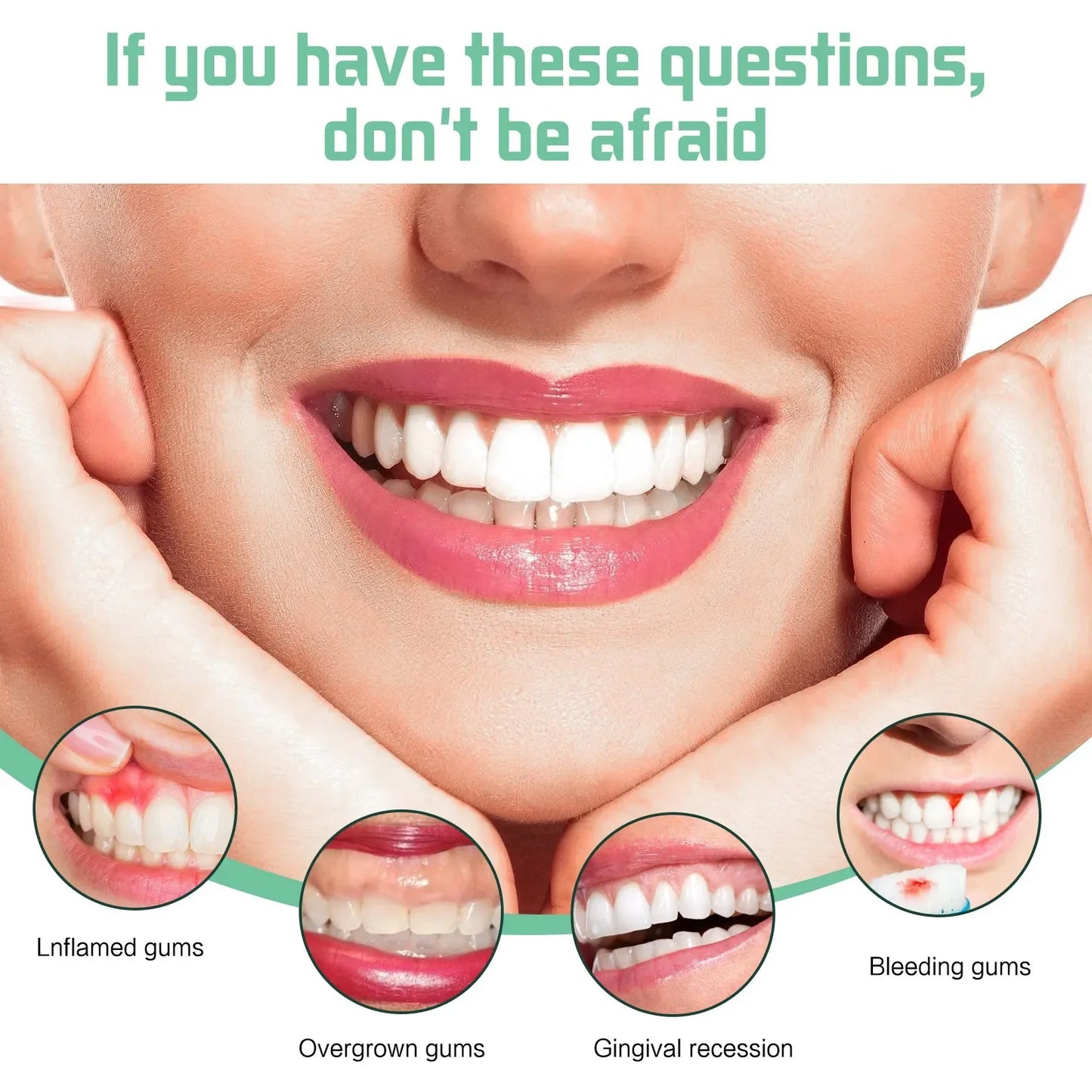 Gingival Repair Drops Quickly Repair Cavities Caries Gingival Swelling Gum Cleaning Care Oral Periodontal Hygiene Remove Stain