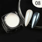 NICOLE DIARY 5g Aurora Pearl White Pink Nail Powder Pigments Metallic Rubbing Dust Moonlight Effect Nail Arts Decoration