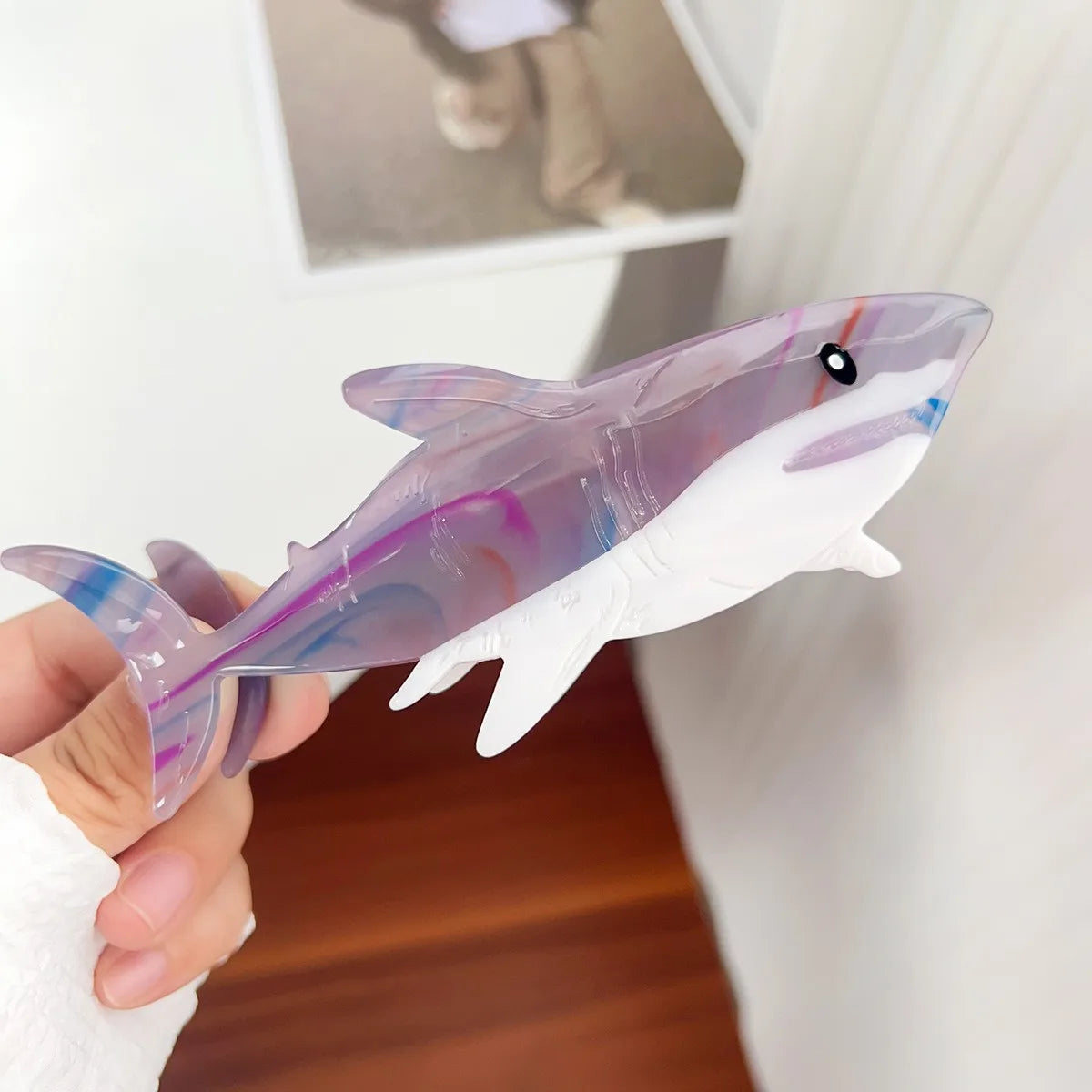 Big Collection Ocean Beach Series Hair Claw Hippocampus Jellyfish Dolphin Acetate Hair Claw Clip for Women Girl Hair Accessories