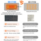 USB 5V Electric Heating Pad for Cramps & Back Pain Relief,Heat Pad with 59 INCH Cable,Mini Heated Blanket,19.6*11.8 INCH,Grey