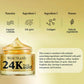 24k Gold Facial Skin Care Set Anti Wrinkle Fade Dark Circles Firming Moisturizing Repairing Eye Mask Essence Korean Cosmetics