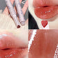 Gege bear flower words honey lipstick moisturizing mirror gloss jelly love lipstick lipstick pen