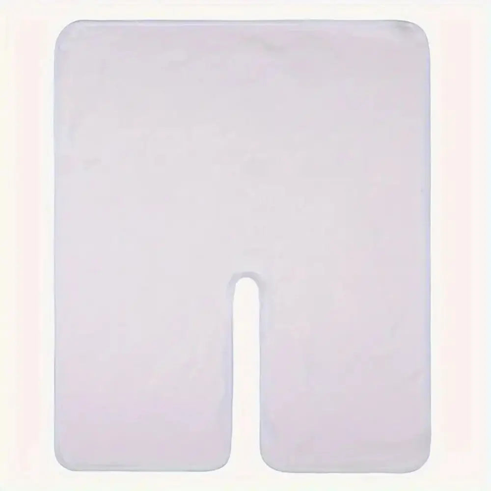 1 Pc Beautician's Special Face Towel - Spa Grade U-shaped Face Towel - Soft Massage and Skincare Tool