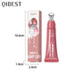 QIBEST Mirror Pearl Watery Crystal Jelly Lipgloss Lasting Moisturizing Lipstick Shine Glitter Lip Glaze Non Stick Cup Lip Makeup