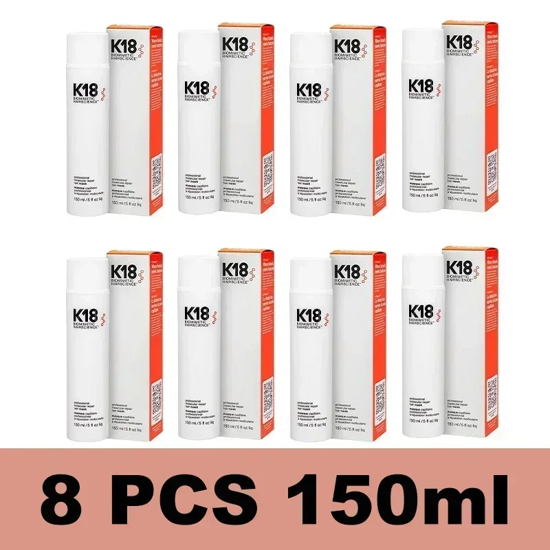 150ml K18 Original  Leave-in Hair Mask Molecular Repairs Dry Damaged Hair 5 Seconds Repairing Smoothing Nourish Hair Care