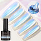 AWStorG Intense Rainbow Cat Eye Gel 5ml Holographic Laser Magnetic Nail Gel Soak Off UV LED Gel Polish Shiny Rainbow Manicur