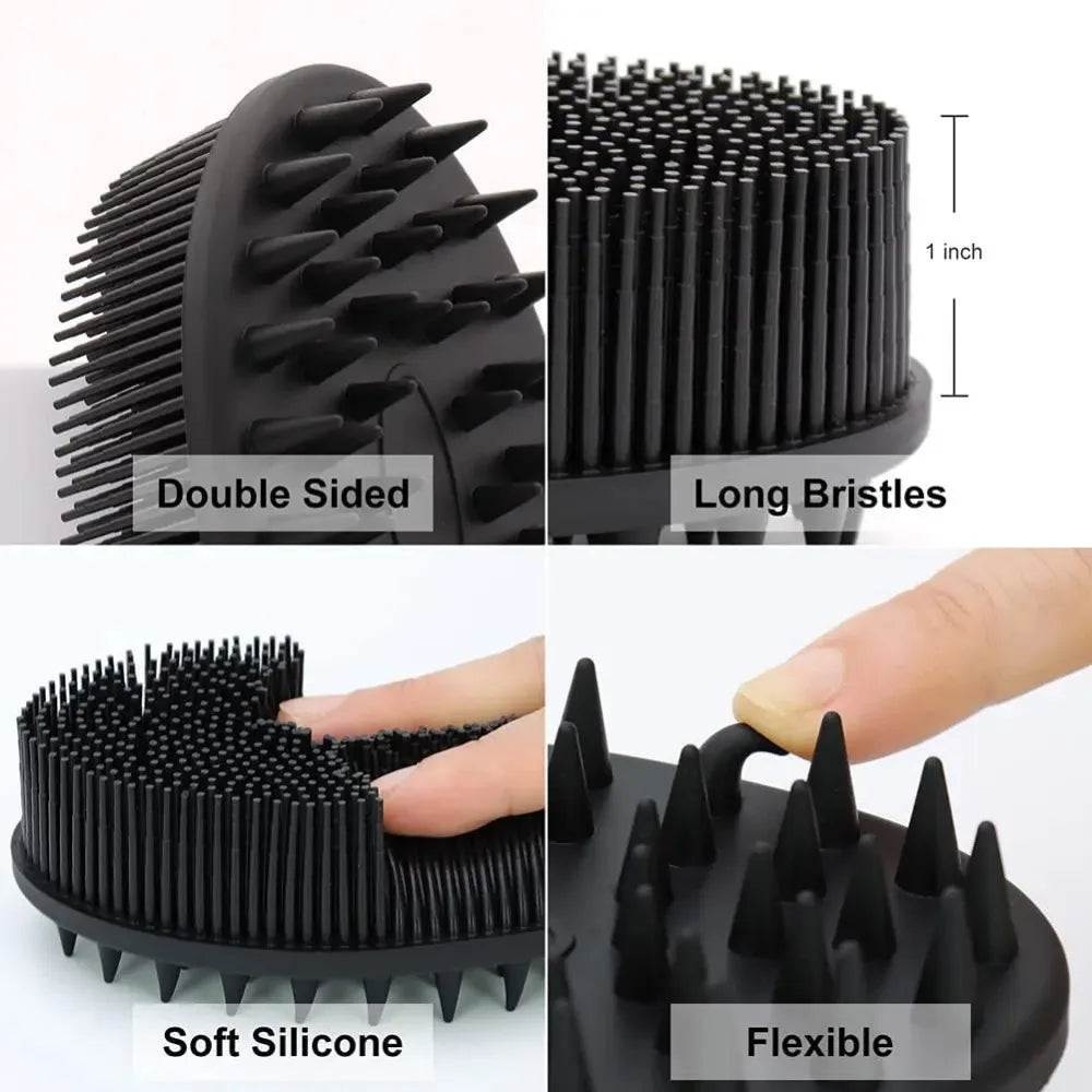 Silicone Body Brush Baby Shower Body Wash Sponge Dry Massage Bath Towel for BodyBast Silicone Body Scrubber Bath Back Scrubber