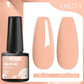 7ML Jelly Gel Nail Polish Black Crystal Translucent Dull Color Nail Art Gel Semi Permanent Varnish Soak Off UV LED Gel Polish