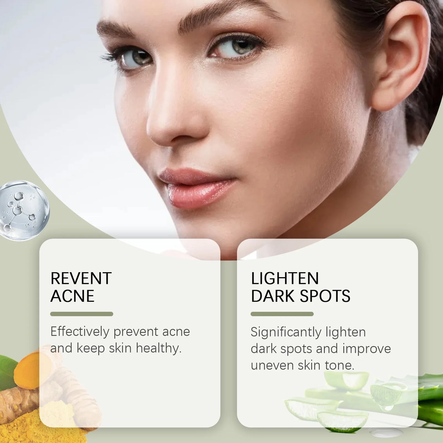 Whitening Facial Cleanser Remove Melasma Dark Spot Fade Melanin Pigmentation Anti Acne Moisturize Brighten Smooth Face Skin Care