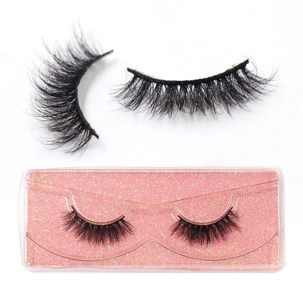 Half Eey Lashes Soft Mink Lashes Reusable Foxy Eyes False Eyelashes Natural Fluffy Makeup Tools Extension Fake Lashes Maquiagem