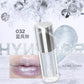 HYNTOOR Goth Lip Gloss Mirror Moist Nude Grey Black Silvery Fine Flash Low Saturation Lip Glaze Lasting Halloween Lip Makeup