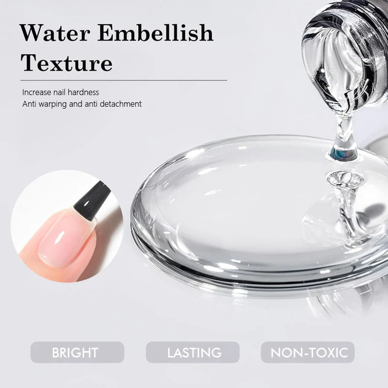 CHUNSHU 15ML Strong Base Coat For Manicure Hybrid Nail Art Long Lasting Transparent Base Gel Semi Permanent Reinforcement