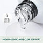 Nailpop Chrome Powder Top Coat High Gloss Top Coat Gel Nail Sealer Long Lasting Easy to Use UV Lamp Dip DIY Salon Art Designs