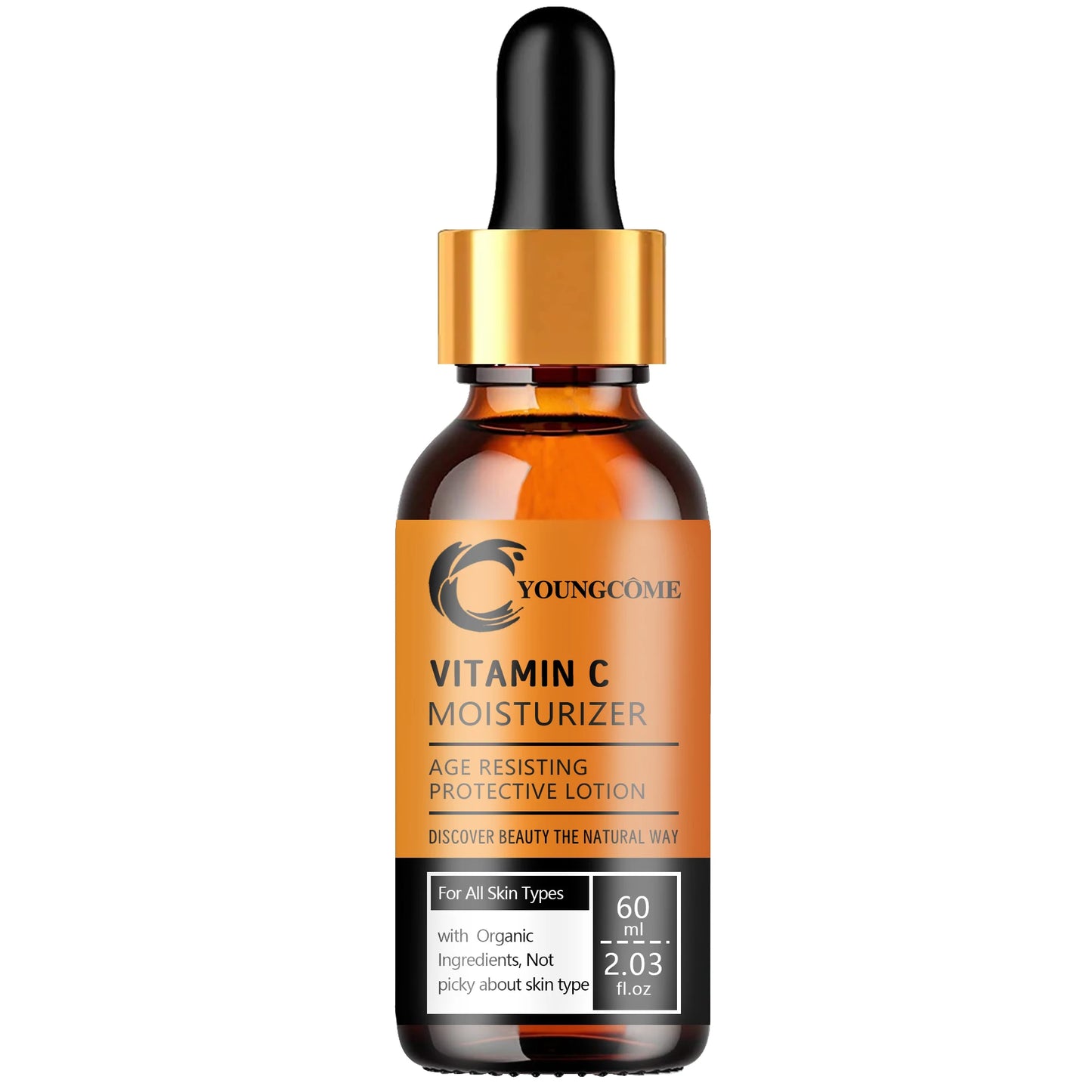 Vitamin C Moisturizing Serum Softens skin Protection Lotion Hydrating & Nourishing Skincare look reduced for All Skin Types