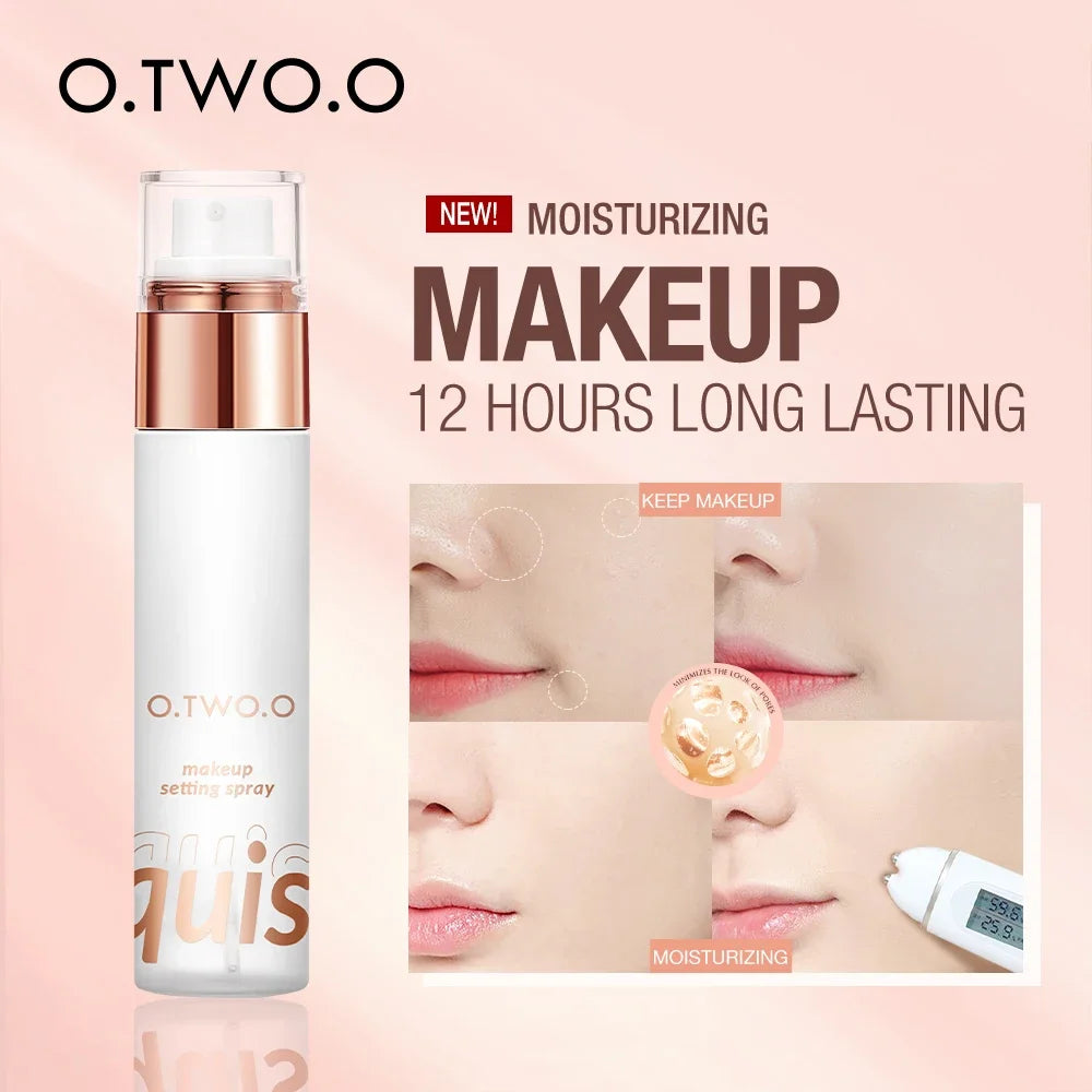 O.TWO.O Setting Spray For Makeup Moisturizing Lasting Makeup Finishing Spray Instant Film Formation Make up Lock Spray