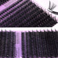 MJ DIY Lashes Extensions Kit 640pcs Lash Clusters 80D/100D Wispy Individual Lashes Mix 9-18mm Cluster Eyelash Extension