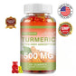 Turmeric Gummies - Supports Joint, Digestive, and Cardiovascular Health - Gluten Free, Non GMO